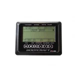 The Rower VR400 Pro BodyCraft in its folded, upright position, demonstrating its space-saving design