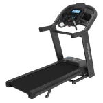 The Treadmill 7.4 AT Horizon, showcasing its sleek design and console