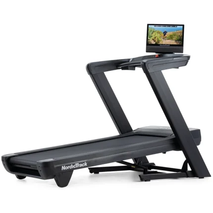 Treadmill New Commercial 1750 NordicTrack in a home gym setting