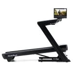 User running on the Treadmill New Commercial 1750 NordicTrack cushioned deck