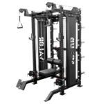 Valor Deluxe Cable Functional Trainer with dual weight stacks and 3x3 steel frame