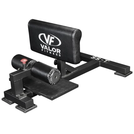 Valor Fitness Sissy Squat Machine SS T with adjustable calf pad and non-slip footplate