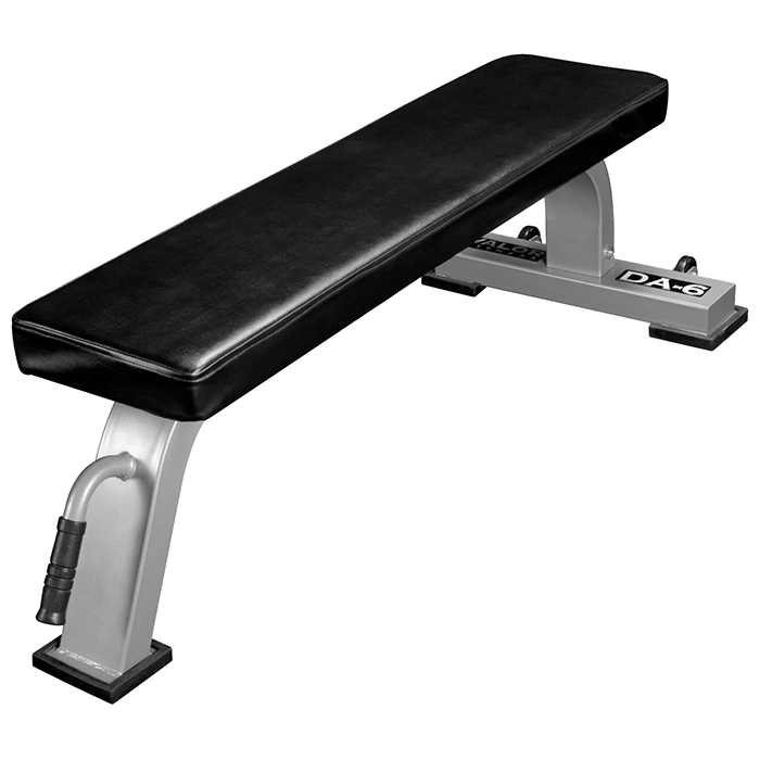 Valor Flat Benches Commercial Series Silver in silver with heavy-duty steel frame and wheels Valor Flat Benches Commercial Series Silver in silver with heavy-duty steel frame and wheels