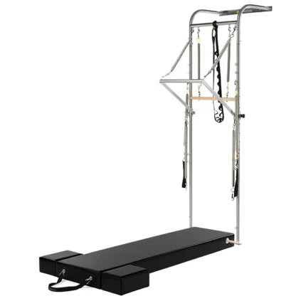 Wall Tower Mat and Moon Box Package with stainless steel frame and upholstered mat