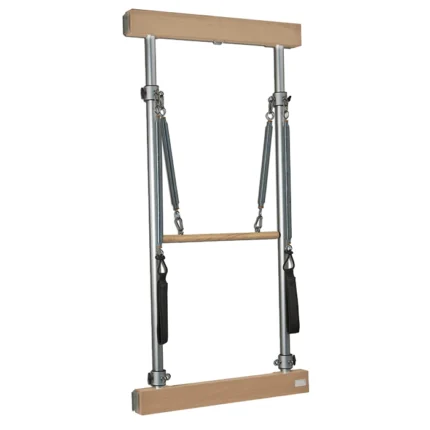 Wall Unit Pilates Without Push Through Bar mounted on a wall